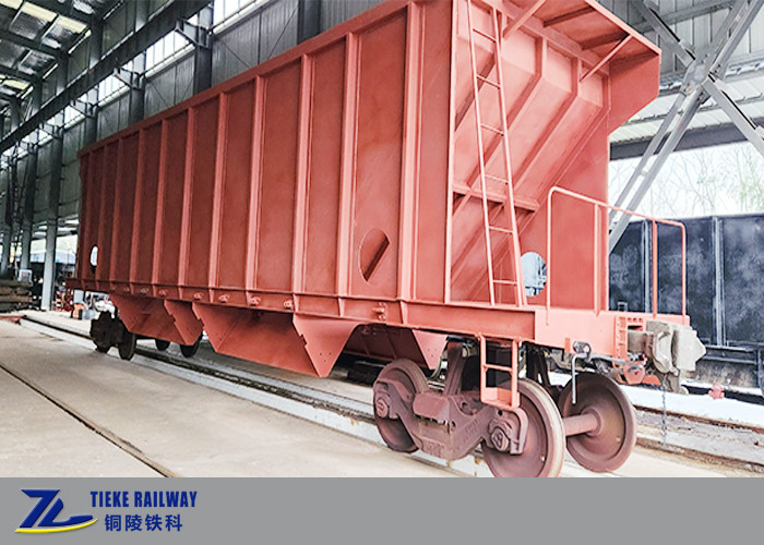 1435mm 표준 구간 90 톤 채용 부하 광물 광석을 위한 빠른 배charge Hopper Wagons
